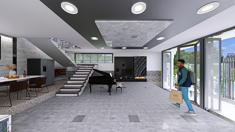 Giardino 3d design renderings