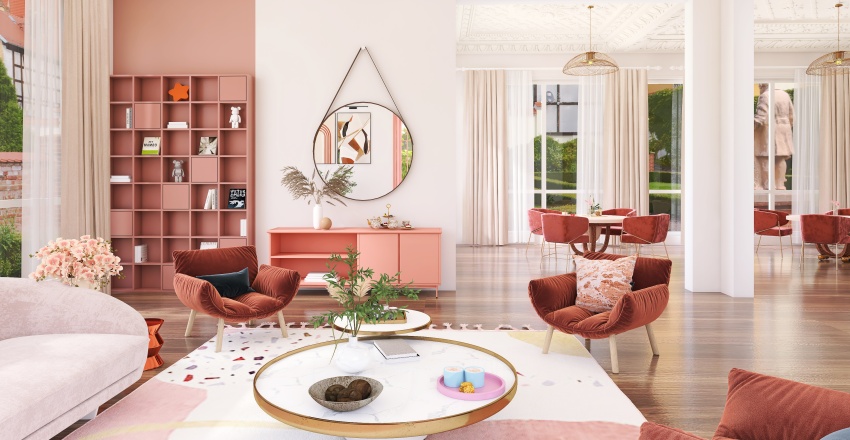 Pink #TeaBreakContest 3d design renderings
