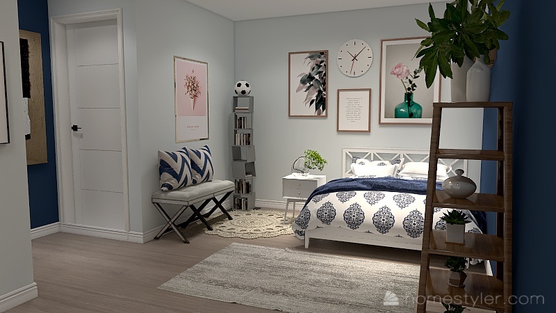 Second Bedroom 3d design renderings