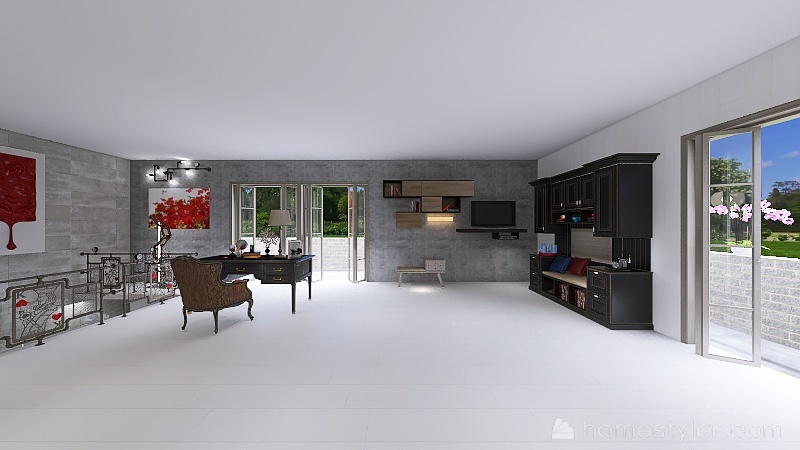 Bedroom 3d design renderings