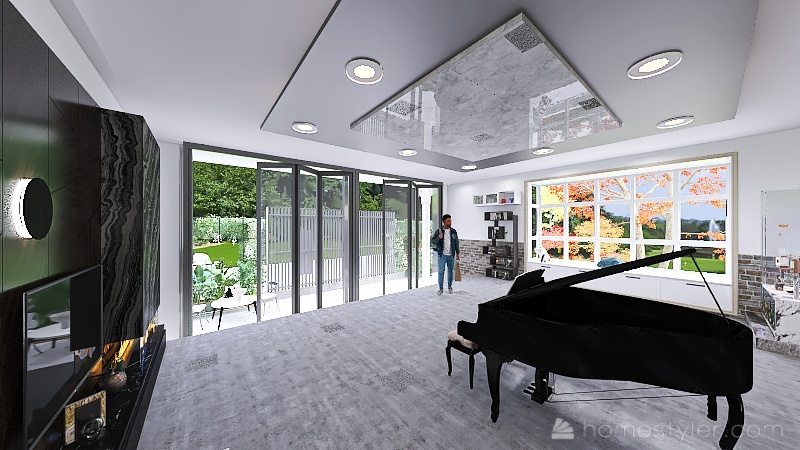 Giardino 3d design renderings