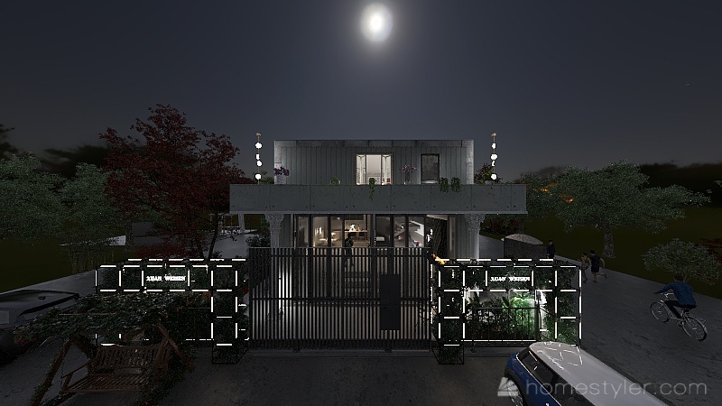 #HSDA2021ResidentialModernHome 3d design renderings