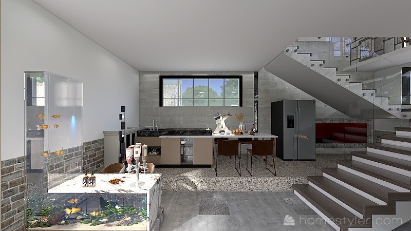 Giardino 3d design renderings