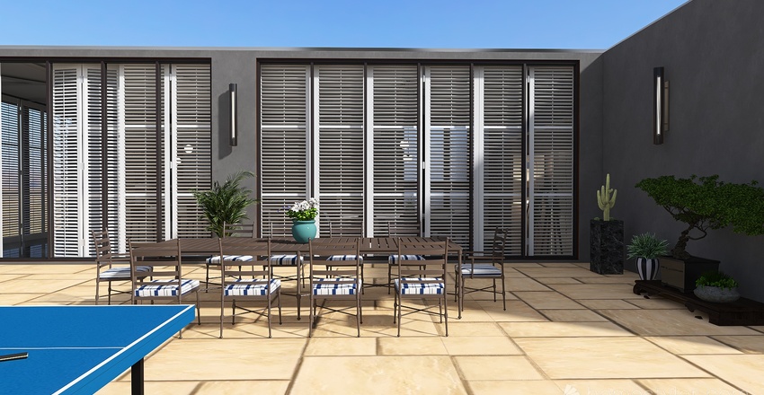 complex résidentiel 3d design renderings