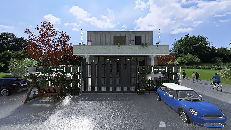 #HSDA2021ResidentialModernHome 3d design renderings