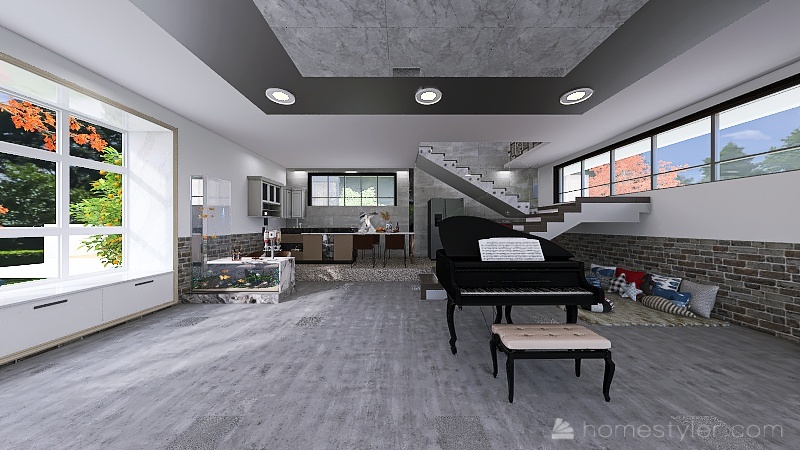 Giardino 3d design renderings