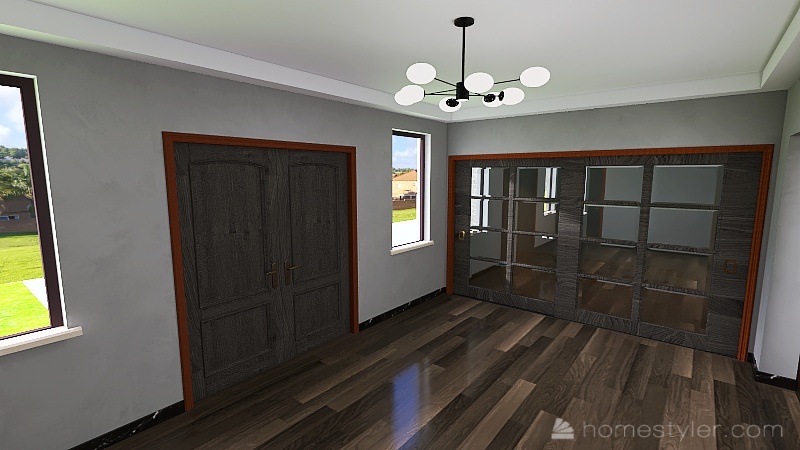 Main foyer 3d design renderings