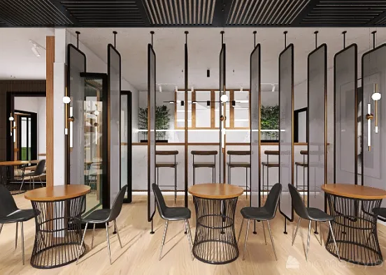 #HSDA2021Commercial Boutique Restaurant & Hotel Design Rendering