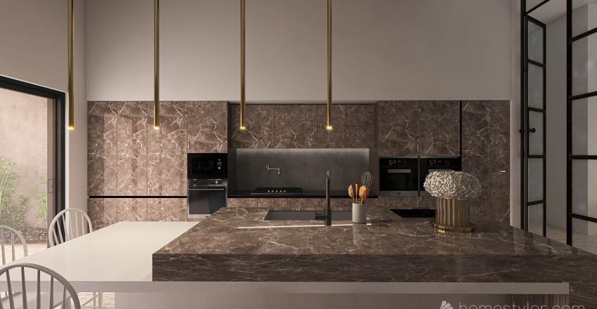 #KitchenContest - Cocina terrania 3d design renderings