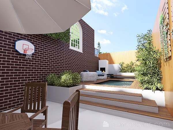 Townhouse 3d design renderings