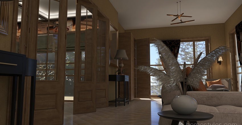 Living Room 3d design renderings