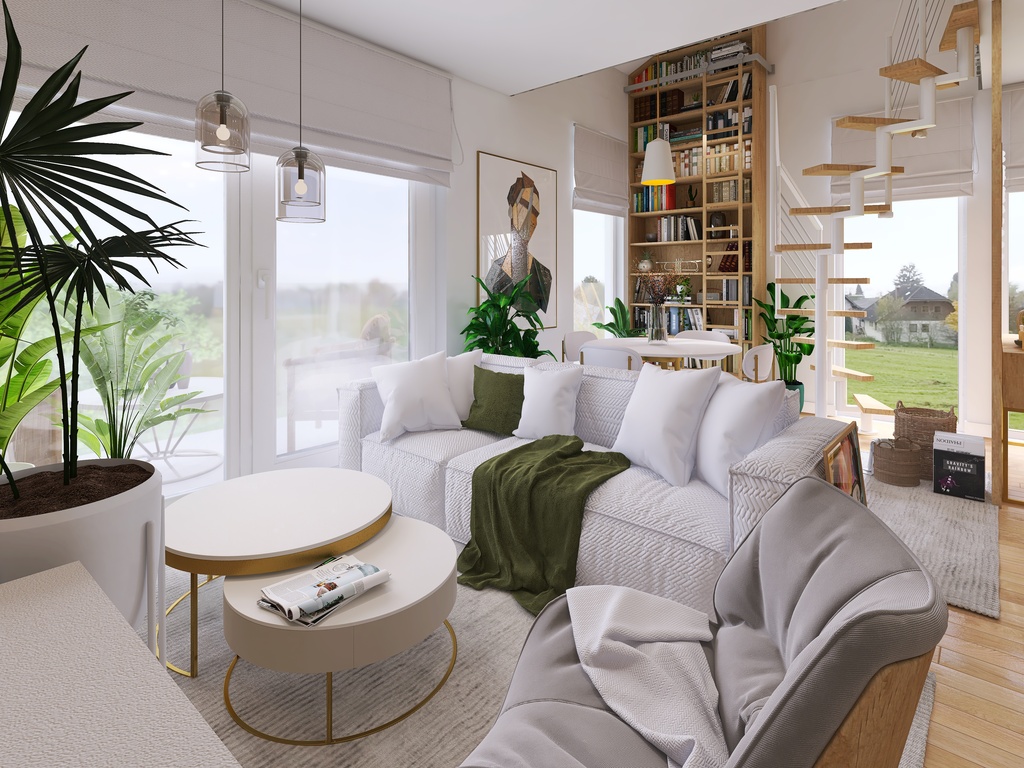 #TerracedHouse - Radomsko 192 3d design renderings