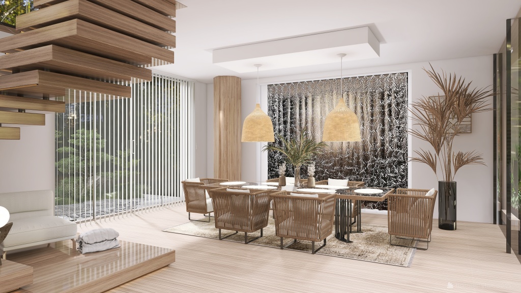 #HSDA2021Residential - Simple Living 3d design renderings