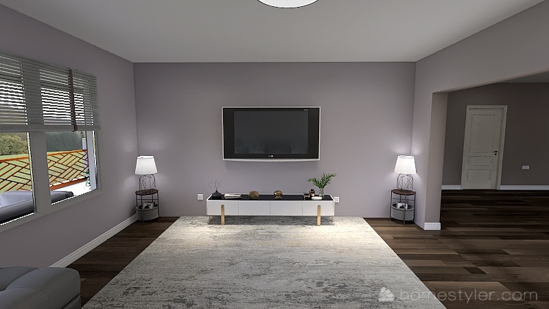 Living Room 3d design renderings