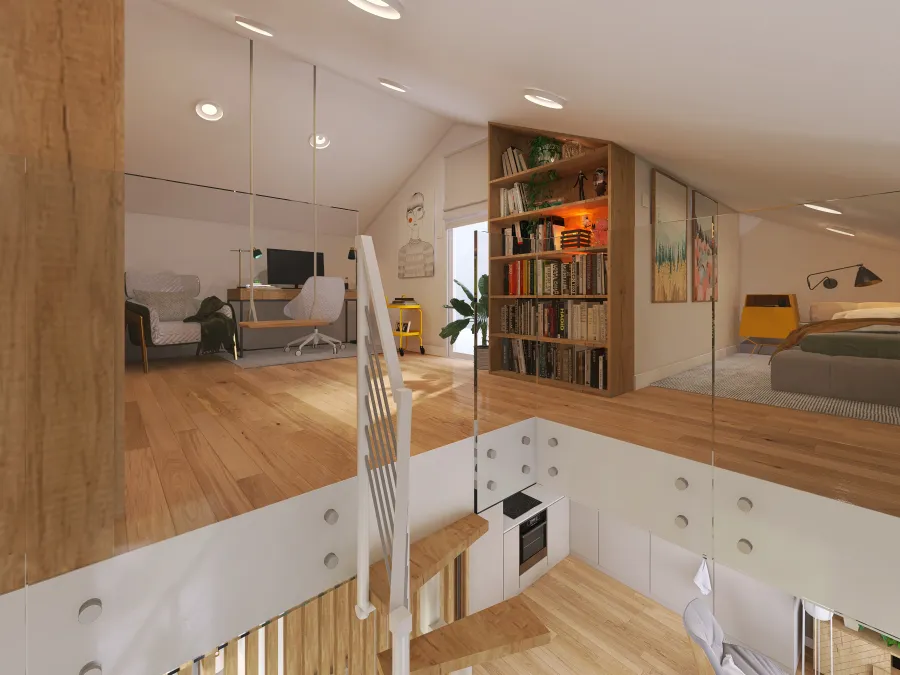 #TerracedHouse - Radomsko 192 3d design renderings
