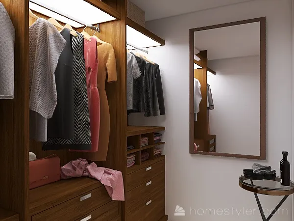 CloakRoom 3d design renderings