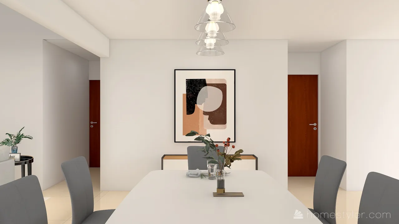 DiningRoom 3d design renderings