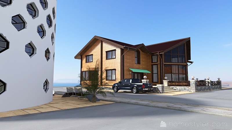 complex résidentiel 3d design renderings