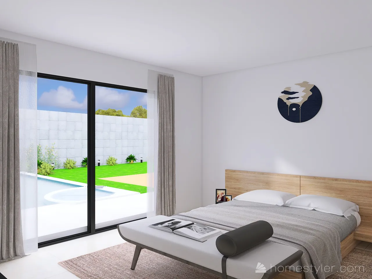 Bedroom 3d design renderings