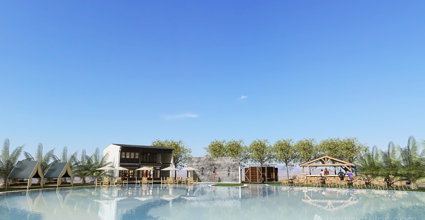 complex résidentiel 3d design renderings