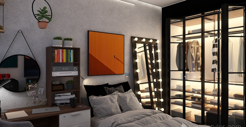 dorm 3d design renderings
