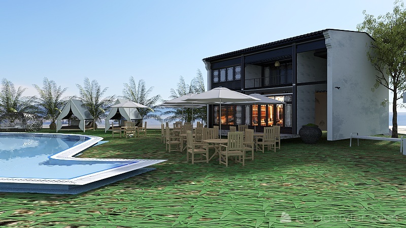 complex résidentiel 3d design renderings