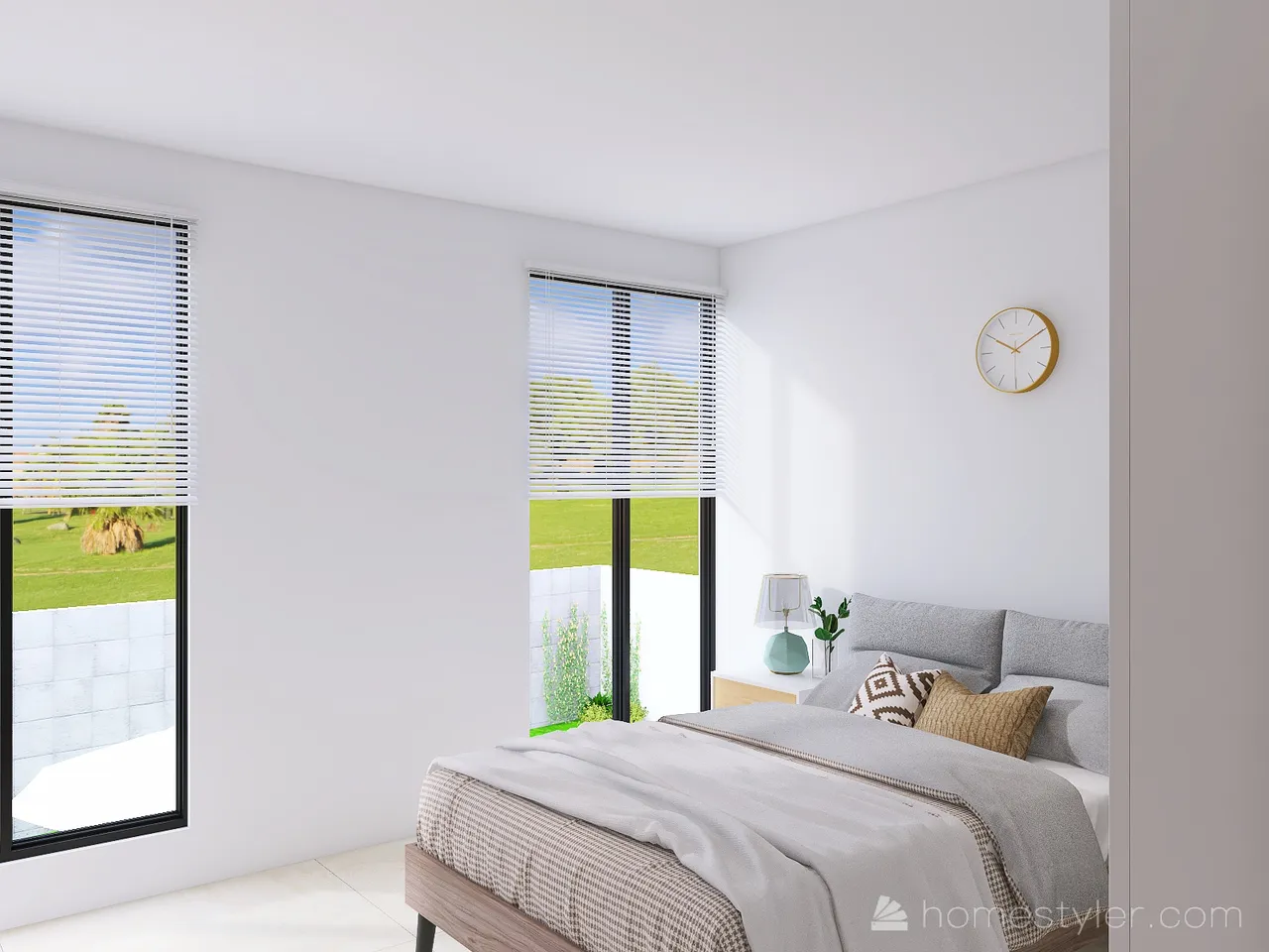 Bedroom 3d design renderings