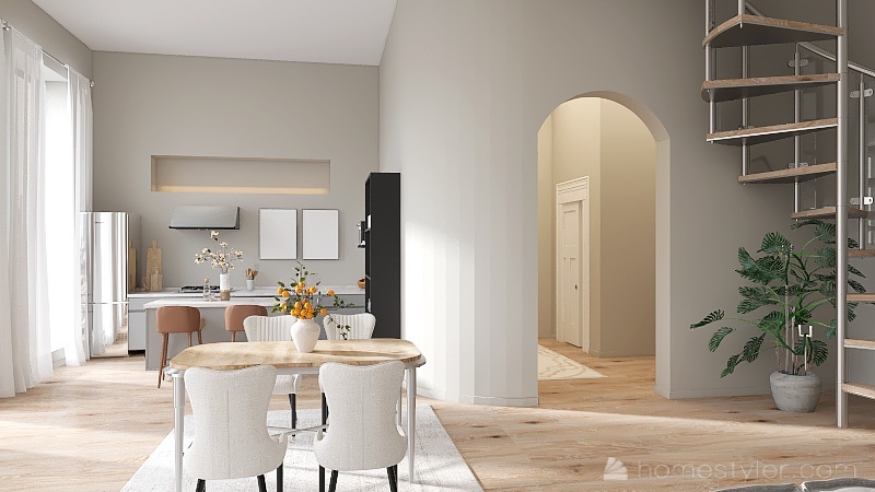 townhome 3d design renderings
