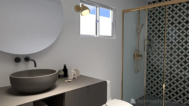 MasterBathroom 3d design renderings