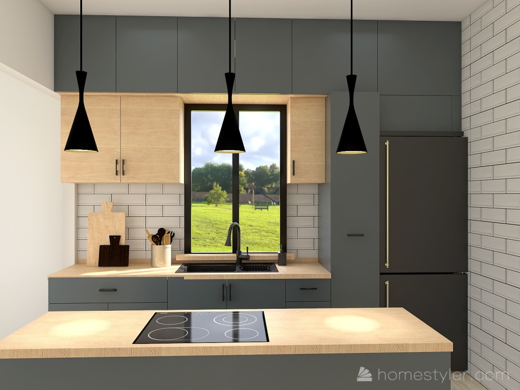 #KitchenContest Cocina Alberto idea 3d design renderings