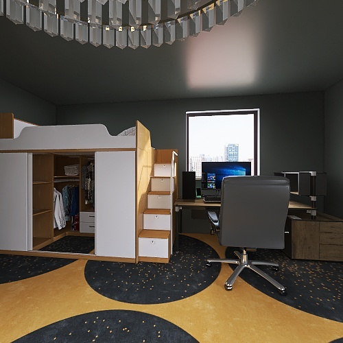 Homestyler Bedroom Design Project - Revan Sai Kotapati 3d design renderings