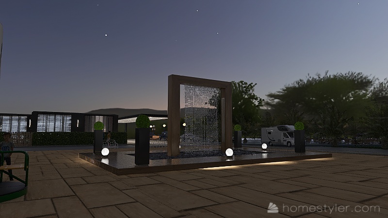 complex résidentiel 3d design renderings