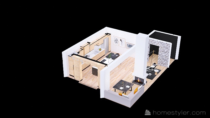 #KitchenContest - Custom Kitchen 3d design picture 67.83