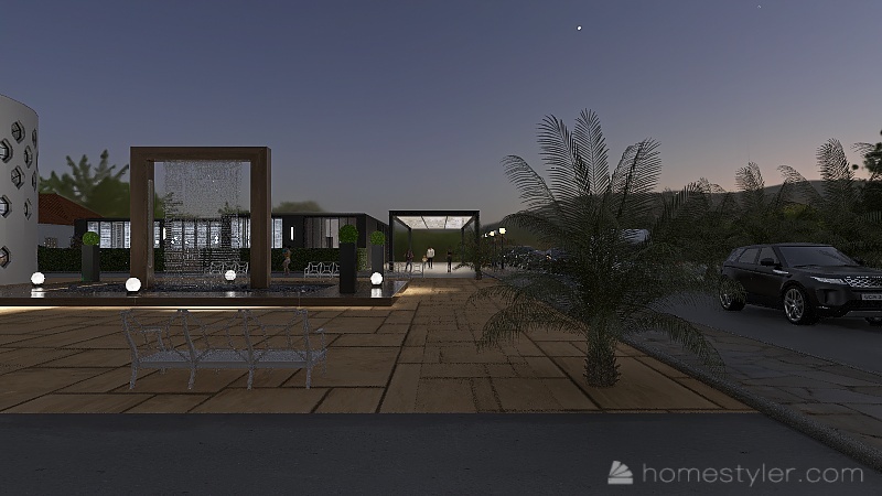complex résidentiel 3d design renderings