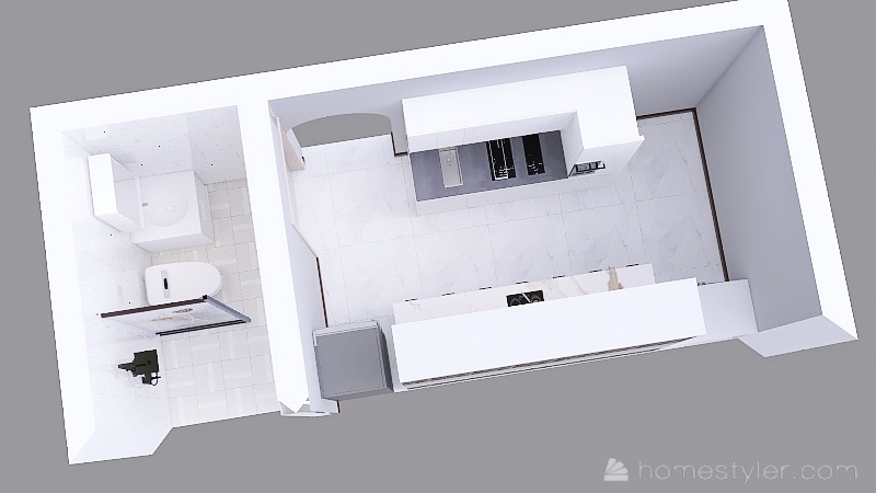 desain room kitchen 3d design renderings
