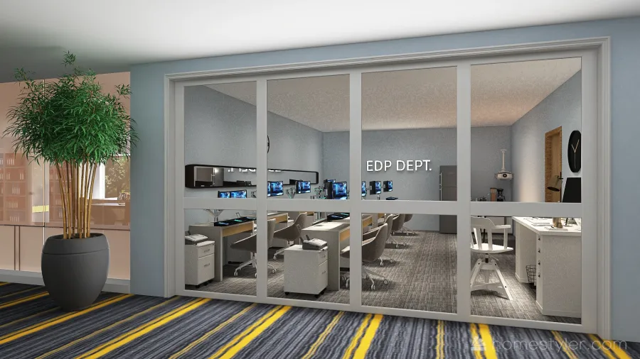 #HSDA2021Commercial   my office 3d design renderings