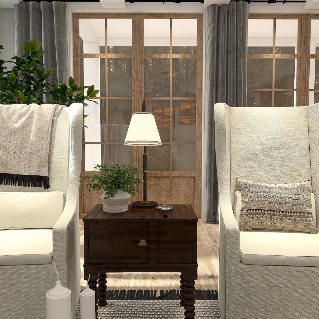 Costal Grandmother Cottage 3d design renderings