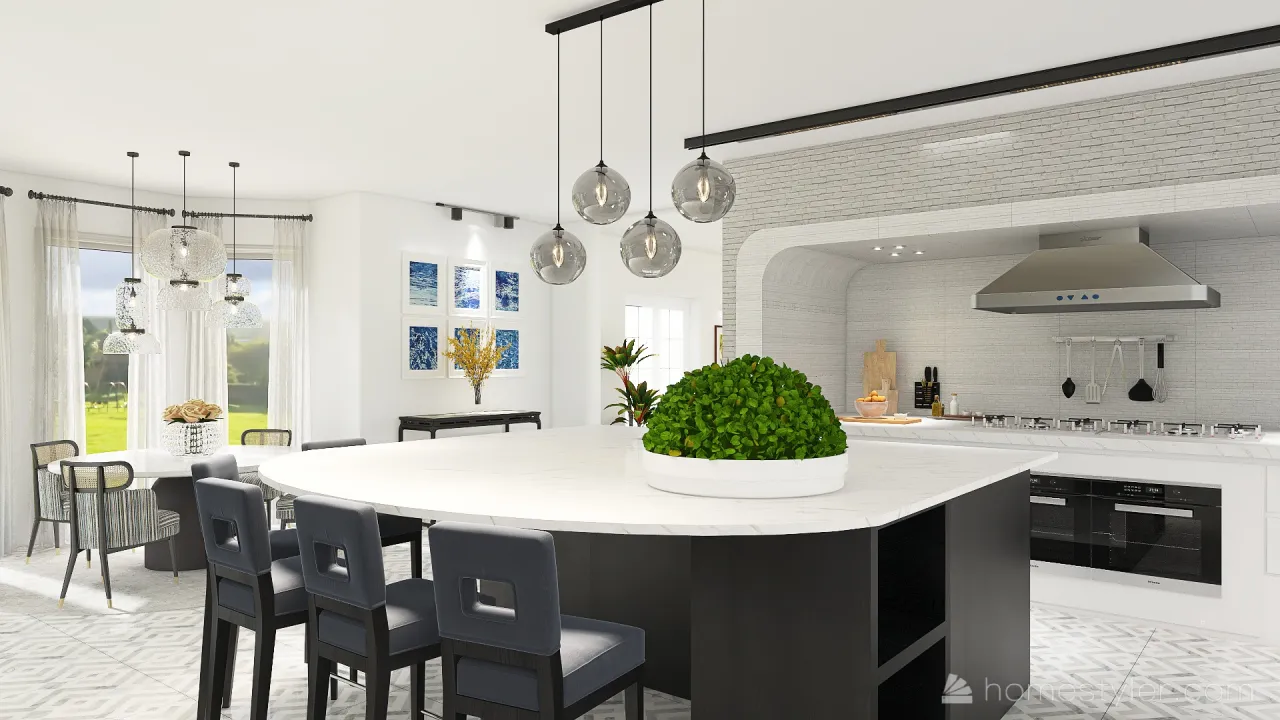 Kitchen 3d design renderings