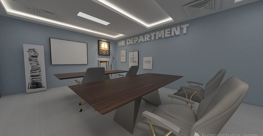 #HSDA2021Commercial   my office 3d design renderings