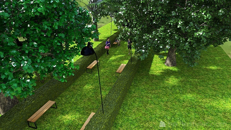park 3d design renderings