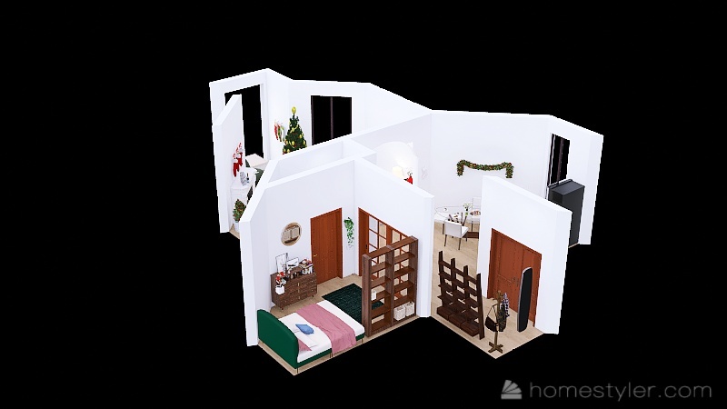 #ChristmasRoomContest_copy 3d design renderings
