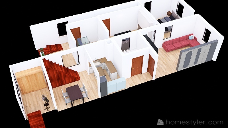 Copy of дом 2 3d design renderings