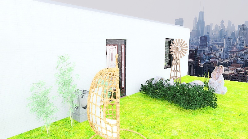 Single Story Home 3d design renderings