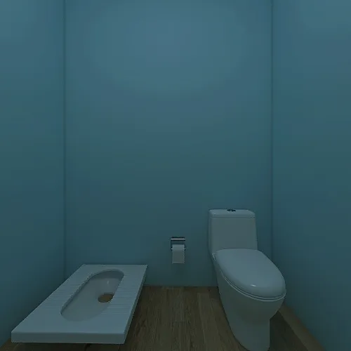 Toilet(Men) 3d design renderings
