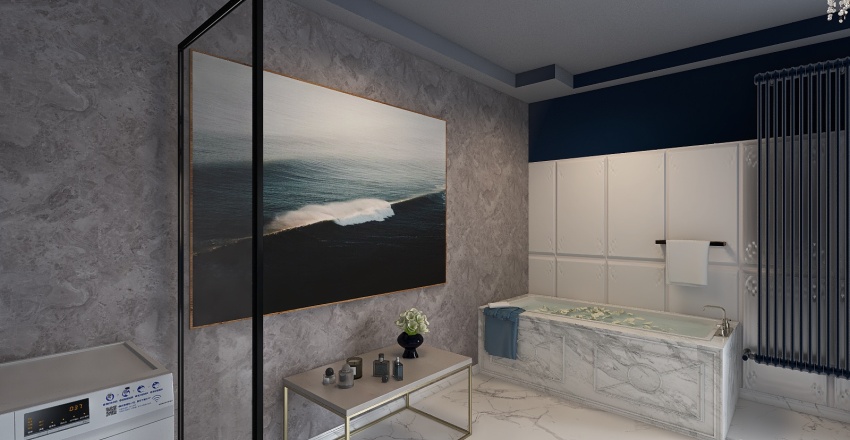 Ванная - туалет 3d design renderings