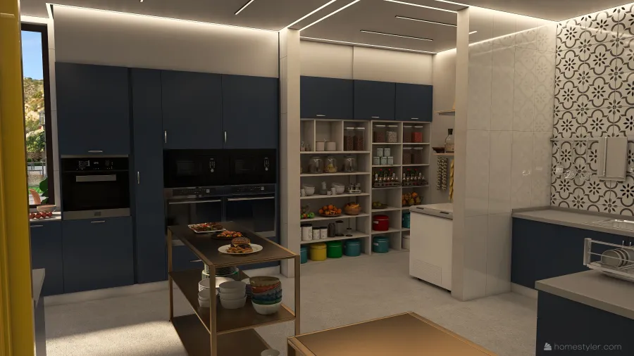 Modern Canned Food 3d design renderings