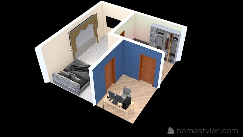 Design Project Bedroom 3d design picture 39.99