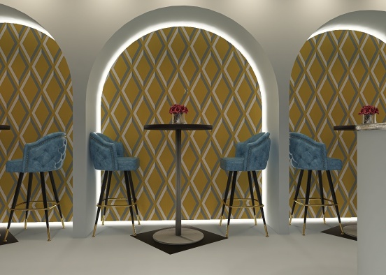 #MilanDesignWeek Restaurant  Design Rendering