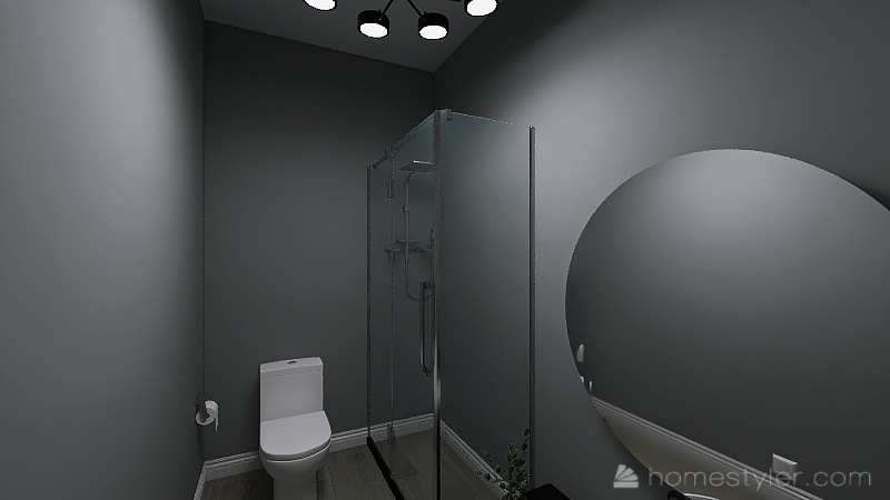 Third Bathroom 3d design renderings
