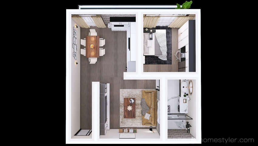 Modern Apartment Design #Residential 3d design picture 64.51